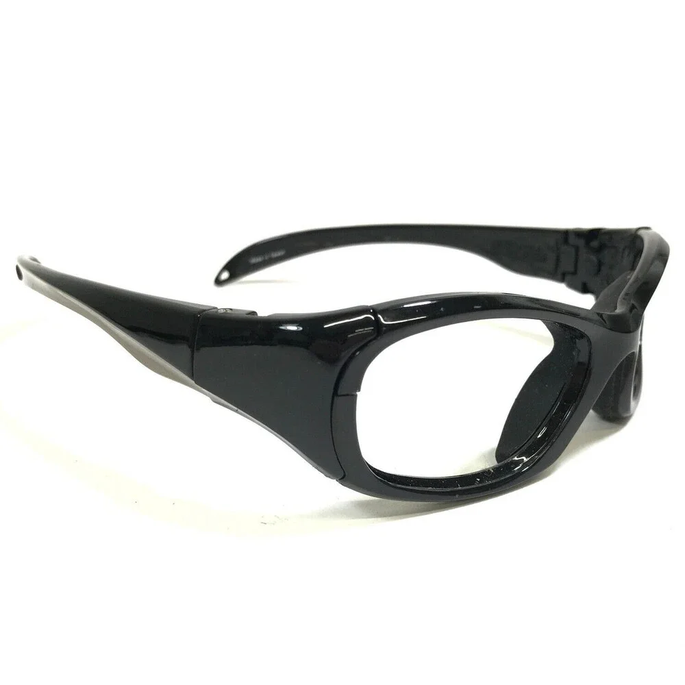Rec Specs Athletic Goggles Frames MORPHEUS II #1 Polished Black Gold 53-17-130